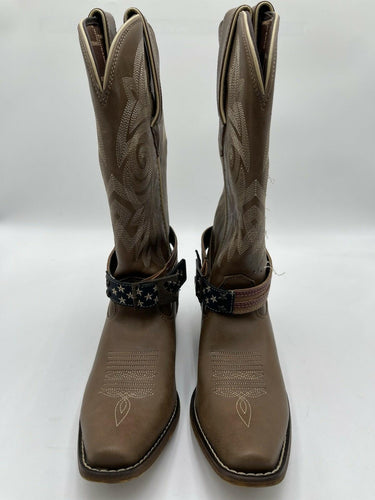 Durango Women's Crush Flag Accessory Western Boots Size 9M