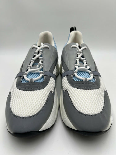 Dior B22 Low Top Lace Up sneakers Mesh/Leather in white / blue / Gray Size 49 Dior