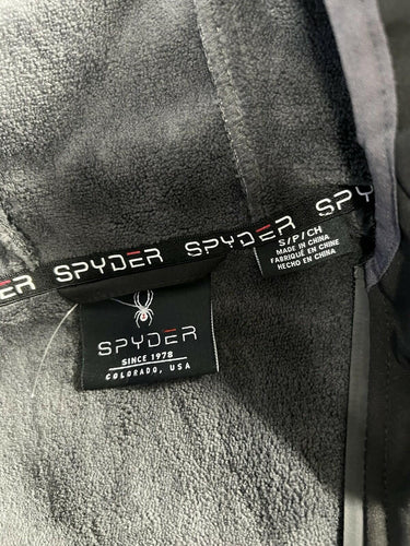 Spyder Black Hooded Softshell Jacket Tech Size S