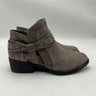 Sugar Thunderdome Taupe Distress Studded Cutout Ankle Booties Womens 9.5 Sugar