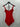 Nine West red Woman’s Red Swim suit Central Front Bow Tie Size L Nine West