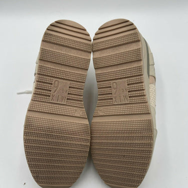 Mix No 6 Women's Saharra Wedge Sneakers Beige Size 7.5M/38 Mix No. 6