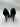 Women's Manolo Blahnik BB 105mm stiletto pumps in black lace Size 37.5 Manolo Blahnik