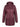 32 Heat Degrees Women’s Packable Down Hooded Full Zip Puffer Jacket, Wine Sz XS