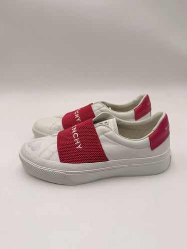 Givenchy 'City Sport' slip-on sneakers in white leather  Size 37