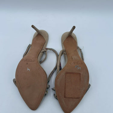 Women’s Alexandre Birman Polly stiletto sandal Beige Suede Size 36 Alexandre Birman