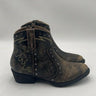 Circle G by Corral Women's Black Metallic Studded size 7.5M Circle G