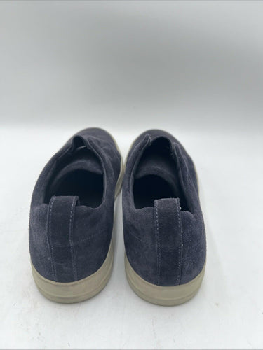Men’s Vince Conway slip-on sneaker navy blue suede upper Size 9