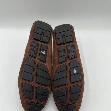 Men’s Cole Haan Wyatt Penny Driver loafers in dark brown leather Size 7.5M Cole Haan