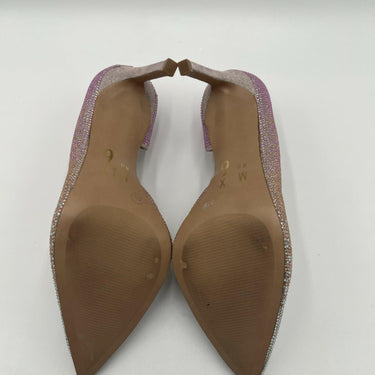 Womens Mix No. 6 Gradient Rhinestone Pointed Toe DOrsay High Heels  Size 9 Mix No. 6