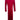 Fraiche by J red velvet midi dress, long sleeves side draped detail Size S Red Velvet