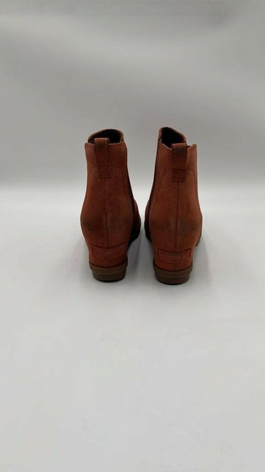 Sorel Joan of Arctic Wedge II Chelsea Teak Brown Size 8.5 Sorel