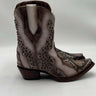 Corral Python Embroidery Leather Studded Snip Toe Fashion Booties Women’s 7M Corral Boots