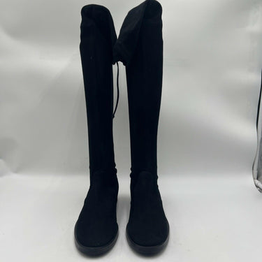 Stuart Weitzman Lowland Black Suede Over-The-Knee Boots Size 5.5B Stuart Weitzman