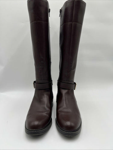 Women’s Kelly & Katie Sion Brown Side Zip Riding Boot size 6.5 WWC Kelly & Katie