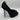 Versace Lycia satin platform pumps in BlackAnkle Straps Size 39.5 Versace