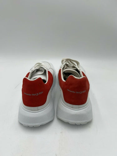 Alexander McQueen Court Trainer in White and Red Leather Size 36 Alexander McQueen