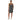 Fig Clothing Women's Black Jul Quick-drying Sleeveless High-low Dress Sz S FIG