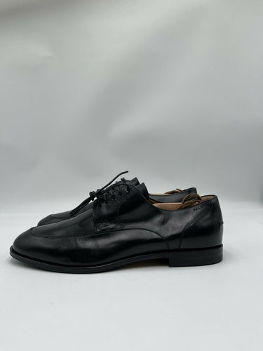 Men’s Bally Wedmer Black leather Lace Up Derby shoes Size 8D