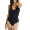 Beyond Control Women's Button-Front V-Neck One-Piece Swimsuit 8 Beyond Control