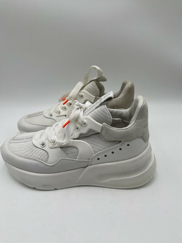 Alexander McQueen Oversized Runner sneakers in white leather Size 40 Alexander McQueen