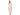 J.O.A. Flare Sleeve Cold Shoulder Dress (Pink) Women's Dress size M J.O.A.
