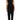 Women's Cece Faux Wrap Black Jumpsuit, Size 8 CeCe