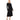 Vince Women's Long Sleeve TIE Waist Dress Black Size S Vince
