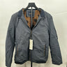 Chouyatou full-zip bomber Men’s jacket Dark Grey Shell Leopard Lining Size XS Flight