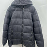 St Johns Bay Puffer Jacket Womens Black Hooded Zip Pockets NWT 2X St. John's Bay