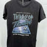 Abound The Roll Of Thunder 02 T-Shirt Graphic Black Rock Tour S Abound