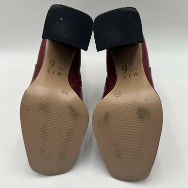 Women’s Mix No. 6 Aneena Booties Scarletto Size 7M/37.5 Mix No. 6