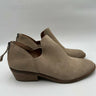 Women’s Lucky Brand Freelia Back Zip Bootie Dune Suede Size 9.5M Lucky Brand