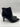 Kelly & Katie EVIA Black Faux Leather Pointed Toe Side Zip Booties, Size 7W Kelly & Katie