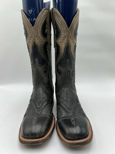 Lucchese M3762 Studded Western Boots Size 8