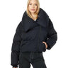Avec Les Filles Asymmetric Cropped Duvet Puffer Coat M Avec Les Filles
