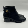 Women’s Cole Haan Holis Buckle Bootie Black Leather Size 7.5B Cole Haan