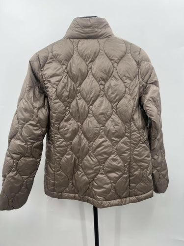 32 Degrees Heat Taupe Quilted Puffer Jacket Size S