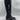 NWB Kelly & Katie Chana 50/50 Knee High Black Side Zip Boot Size 6 M Kelly & Katie