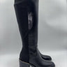 NWB Kelly & Katie Chana 50/50 Knee High Black Side Zip Boot Size 6 M Kelly & Katie