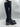 NWB Kelly & Katie Chana 50/50 Knee High Black Side Zip Boot Size 6 M Kelly & Katie