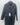 Cole Haan Coat Mens Black Wool Blend Overcoat Knit Bib Zip Mock Neck Topcoat S Cole Haan