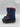 Kamik Snowbug 3 Toddler Snow Boots Black Blue Faux Fur Lined Waterproof Size 8 Kamik