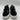 Giuseppe Zanotti Frankie black leather/suede Gold Zips sneakers Size 41 Giuseppe Zanotti