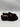Men’s Prada chocolate brown suede slip-on driving loafers triangle logo 7UK PRADA