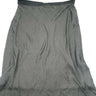 Chelsea 28 Black Dot Print Satin Midi Skirt Elastic Waist XXL Chelsea28