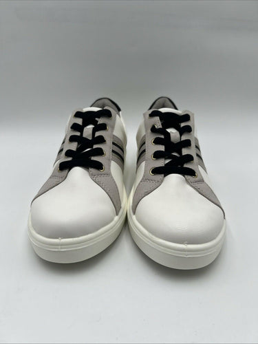 Women's LifeStride Happy Friday Sneakers White/Black Size 8.5M LifeStride
