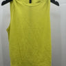 We The Free Free People Neon Yellow Tank Top Womens Twist Shoulder Cutout M We The Free