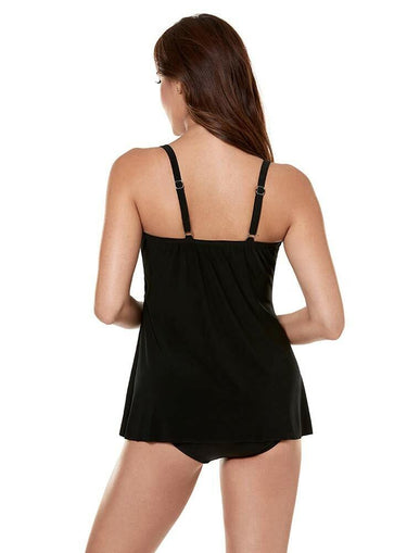 Miraclesuit So Riche Alexa Tankini Top Black 10