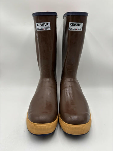 Men’s XTRATUF Legacy boots Brown Rubber Size 15M